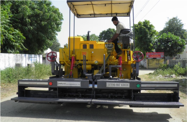 ASPHALT MECHANICAL PAVER FINISHER