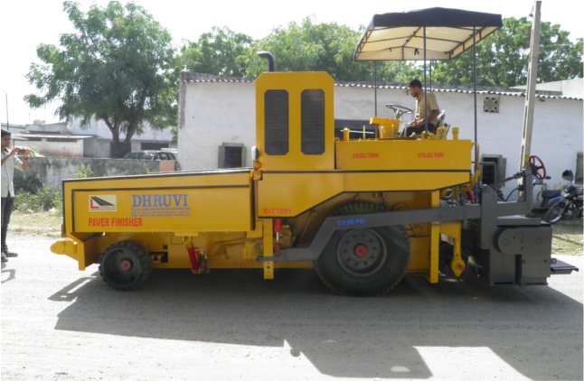 ASPHALT MECHANICAL PAVER FINISHER